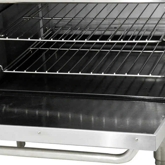 36″ Commercial Gas Range 6 Burners and Standard Oven 211,000 BTU – Natural Gas