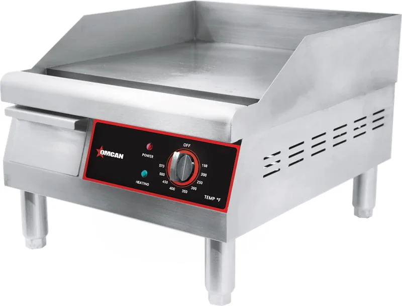16" Countertop Stainless Steel Electric Griddle