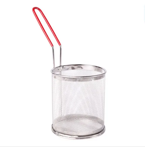 6.5″ x 7″ Round Pasta Basket Stainless Steel
