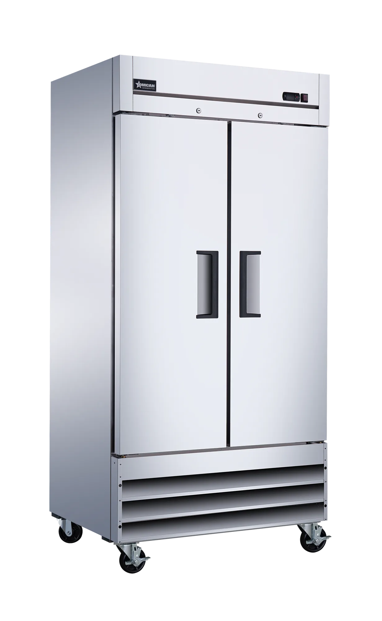 40” Two (2) Door Reach In Refrigerator, 26.5 cu.ft. (750 L), Stainless Steel