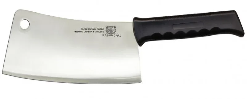 10" Stainless Steel Cleaver with Polypropylene Handle