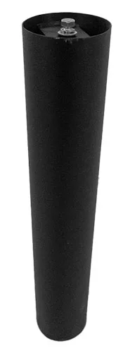 4.5″ Diameter Black Column with Square Top Spider for Standard Height Table