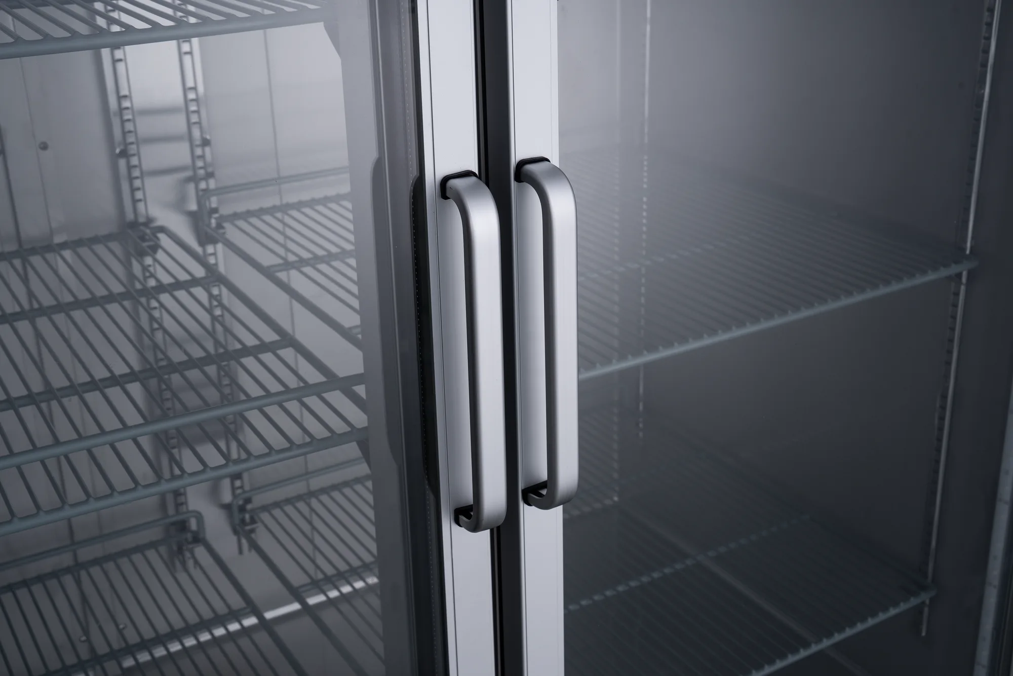 54″ Two (2) Glass Door Reach-In Refrigerator, 47 cu.ft. (1330 L), Stainless Steel
