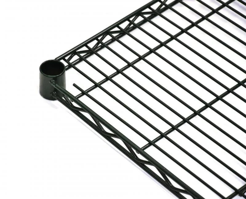 18″ D x 48″ W x 72″ H Dark Green Epoxy Shelving Kit