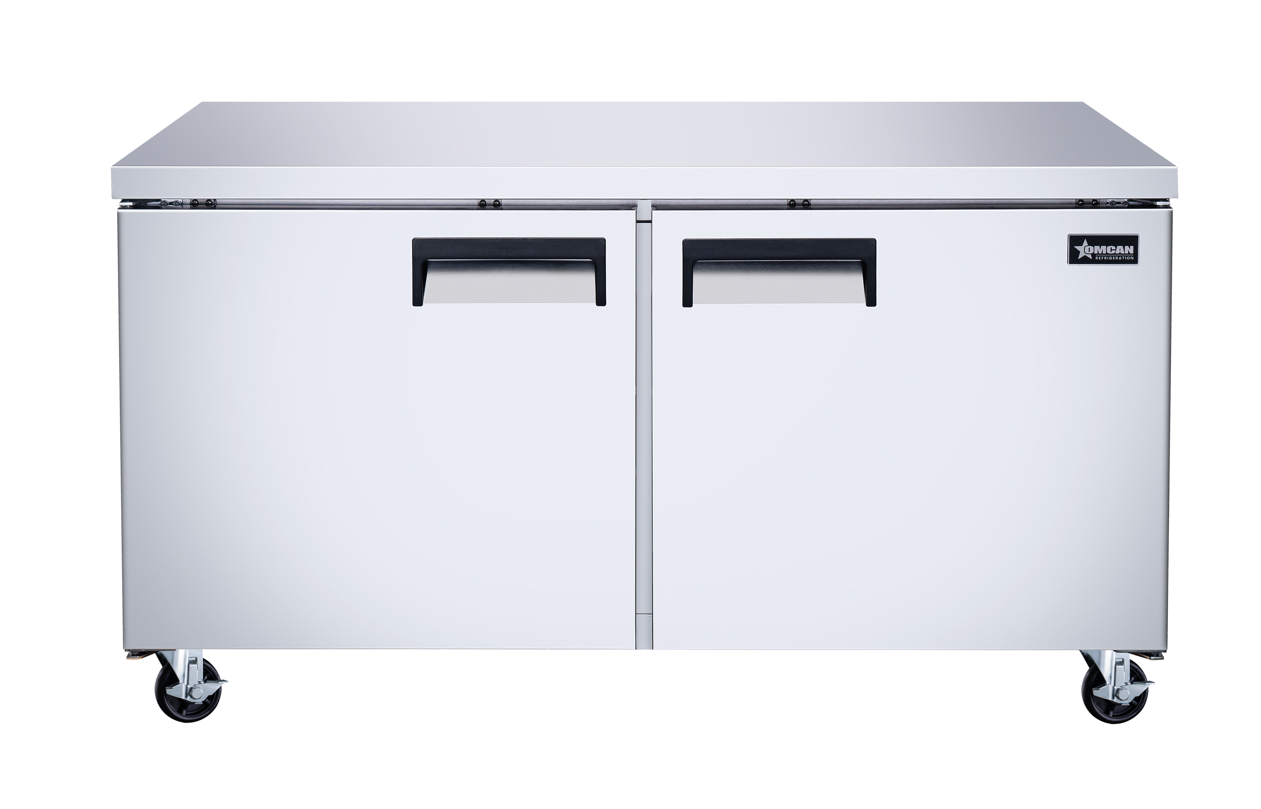 60″ Two (2) Door Undercounter Refrigerator, 15 cu.ft. (425 L), Stainless Steel
