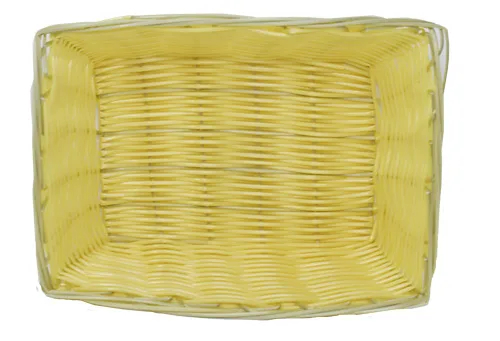 Rectangular Natural Woven Basket 9″ x 6.25″ x 2.75″