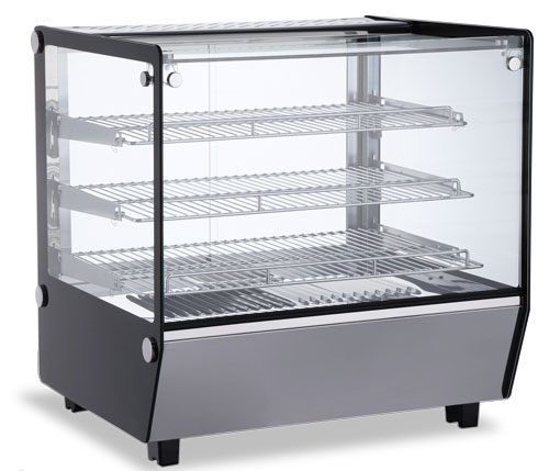 27" Square Glass Countertop Display Warmer 4.25cu.ft. / 120L  – 110V, 1650 W