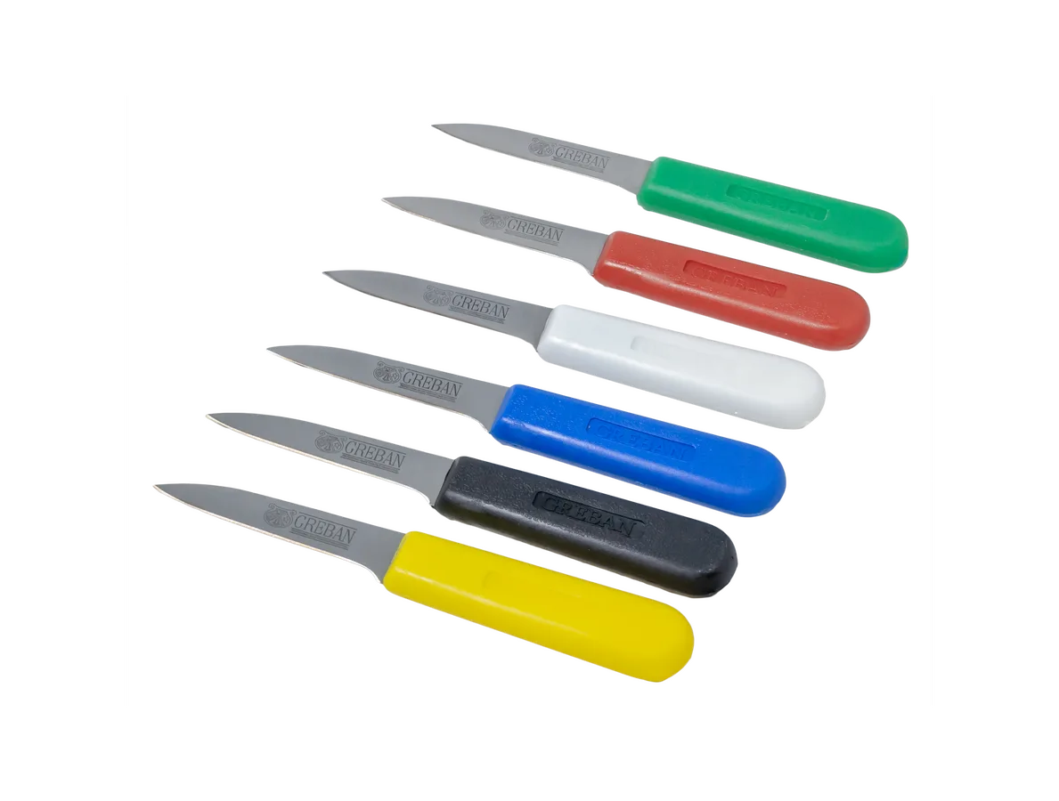 3 1/4″ Hotel Paring Knives Assorted Box (24pc)