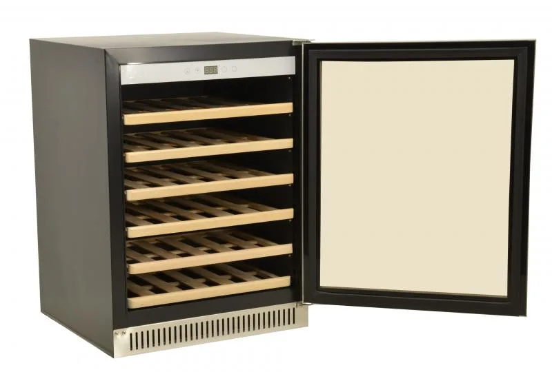 Vinovero 23" Single Zone Wine Cooler with 51 Bottle Capacity and Stainless Steel Door
