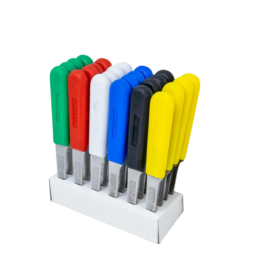 3 1/4″ Hotel Paring Knives Assorted Box (24pc)