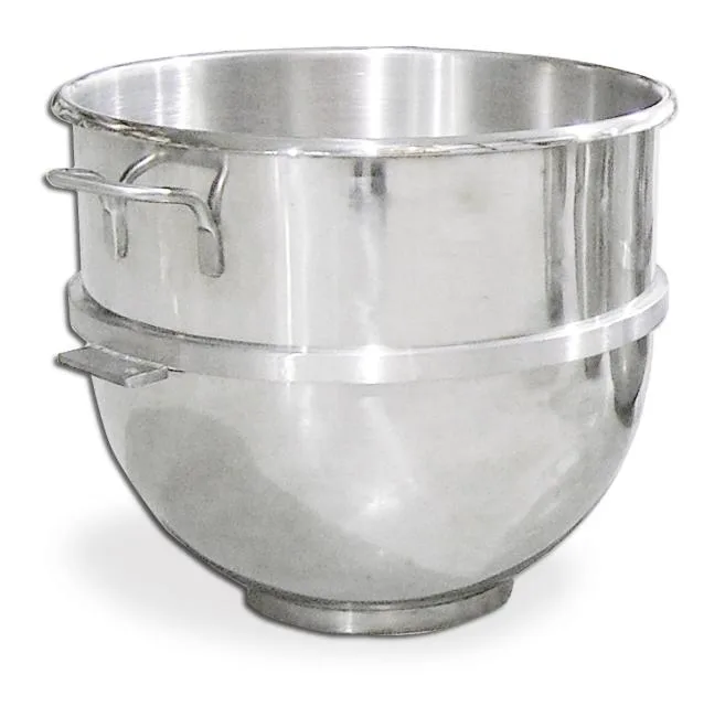 80 qt Stainless Steel Mixer Bowl for Hobart Mixers