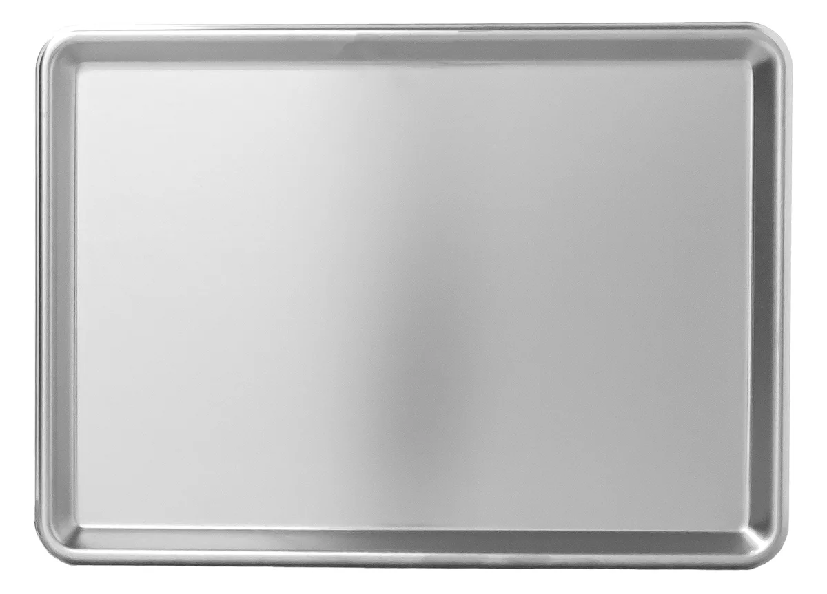 Stainless Steel 20 Gauge 1/2-Size (13″x18″) Bun Pan / Sheet Pan with Open Bead