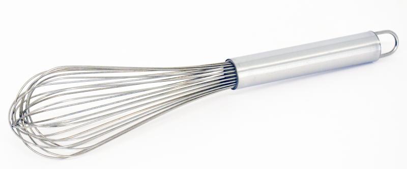 12" Stainless Steel Piano Whip