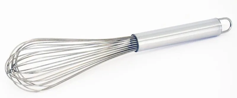 12" Stainless Steel Piano Whip