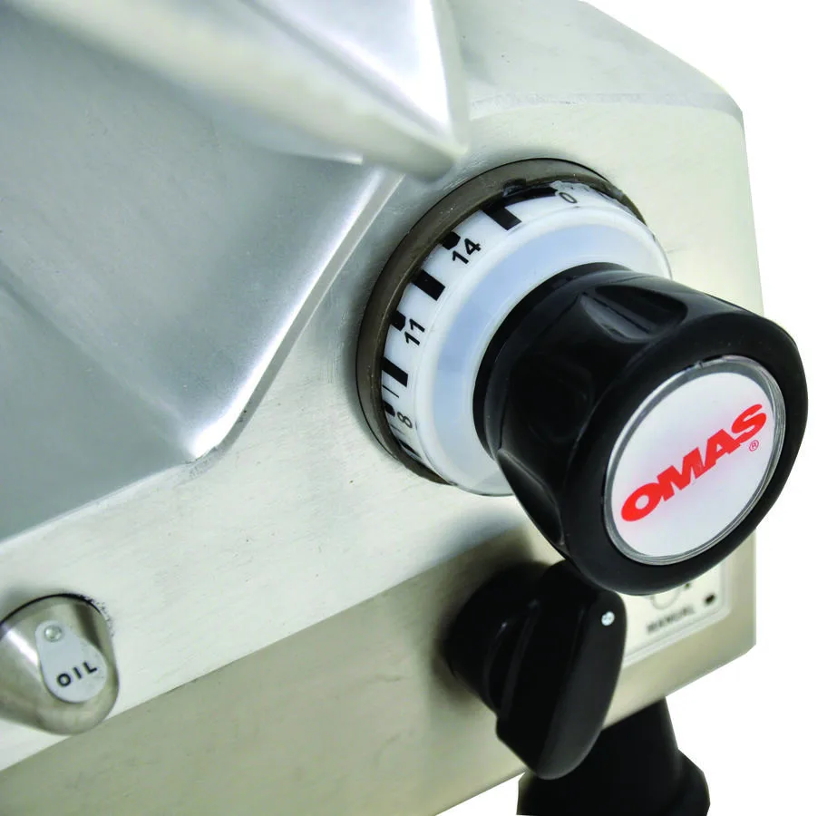 Omas 13″ Blade Gear-Driven Automatic Slicer | Trento – 2 x 0.5 HP, 110 V