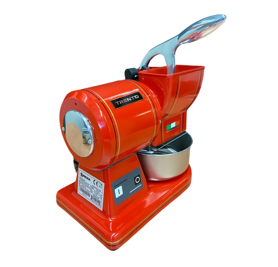 Retro Cheese Grater with Microswitch 66 lb./hr, Red – 0.5HP (370W), 110 V