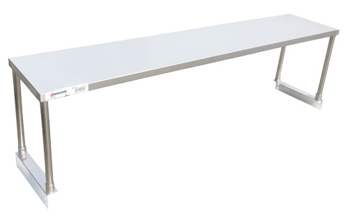 58" Overshelf for 4 Pan Steam Table
