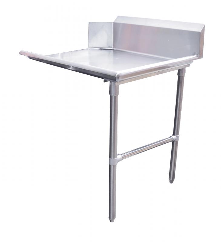 26" Stainless Steel Clean Dish Table – Right Side