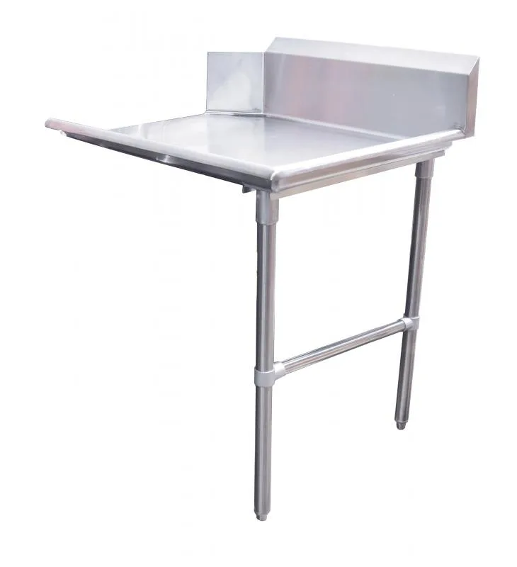 26" Stainless Steel Clean Dish Table – Right Side