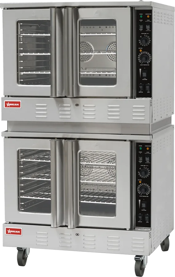 40″ Convection Oven Double Deck Full Size 120,000 BTU – Natural Gas