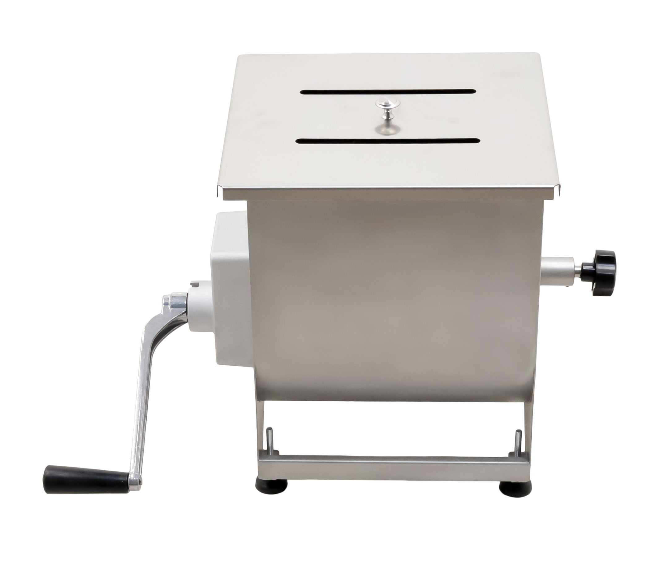 Stainless Steel Manual Non-Tilting Meat Mixer 44 lbs