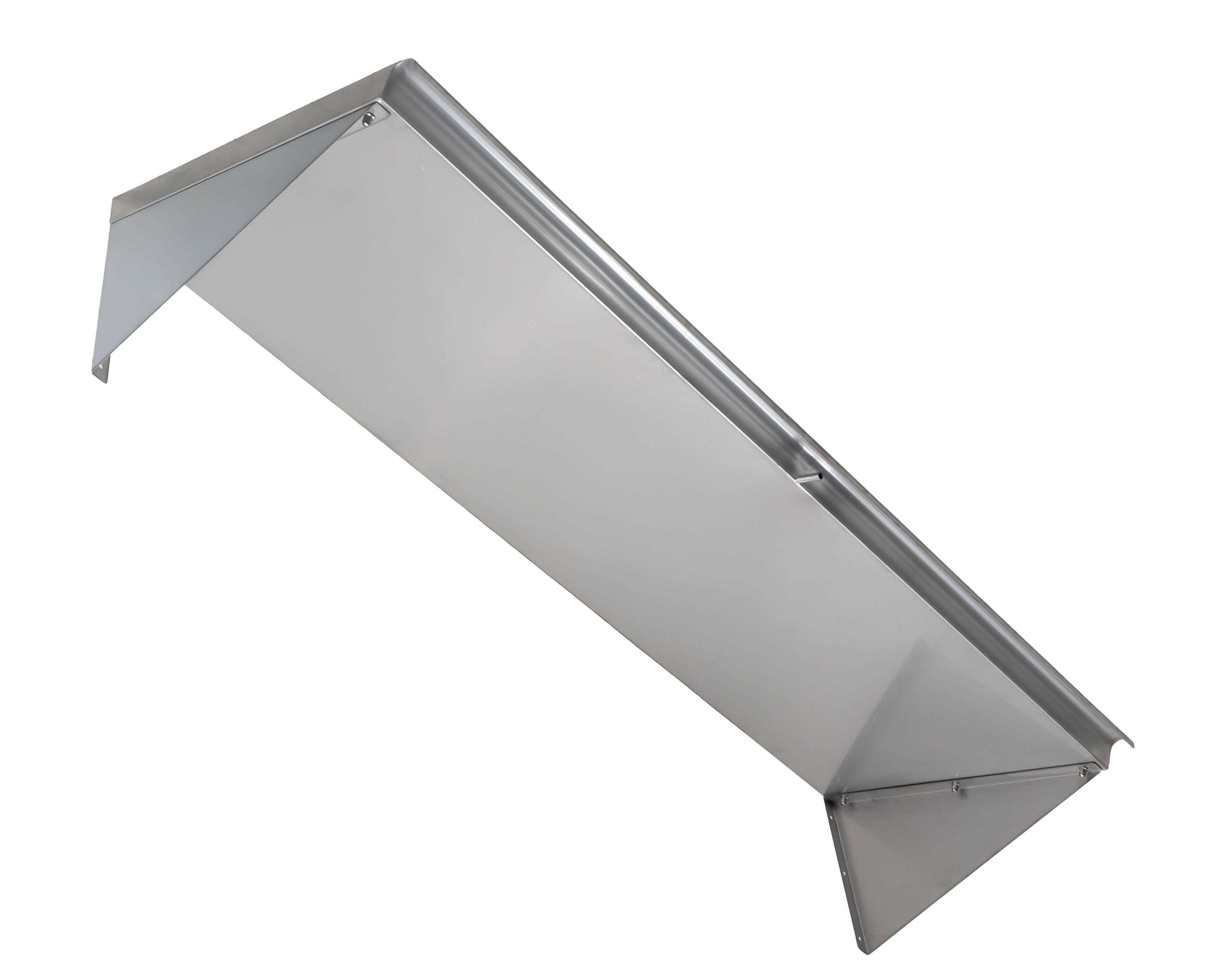 63" Stainless Steel Slanted Rack Shelf