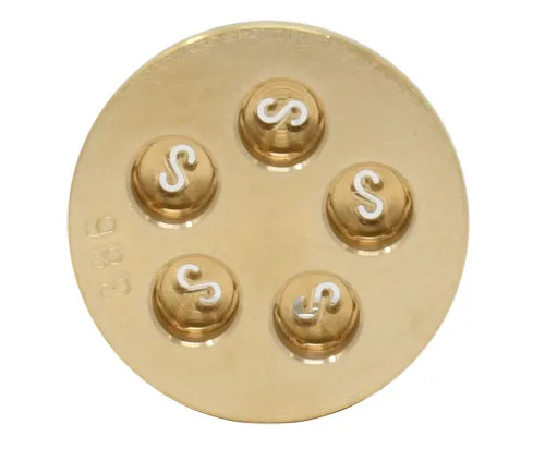 Pasta Die #386 Casarecce, 8.8 mm TR70