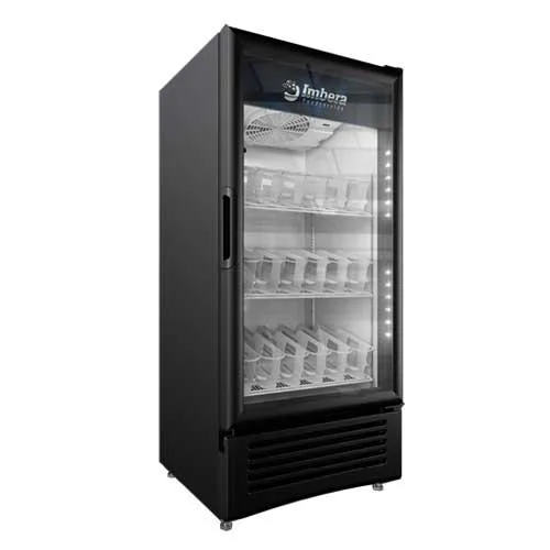 Imbera 25″ One (1) Glass Door Refrigerator, 9 cu.ft. (255 L), Black