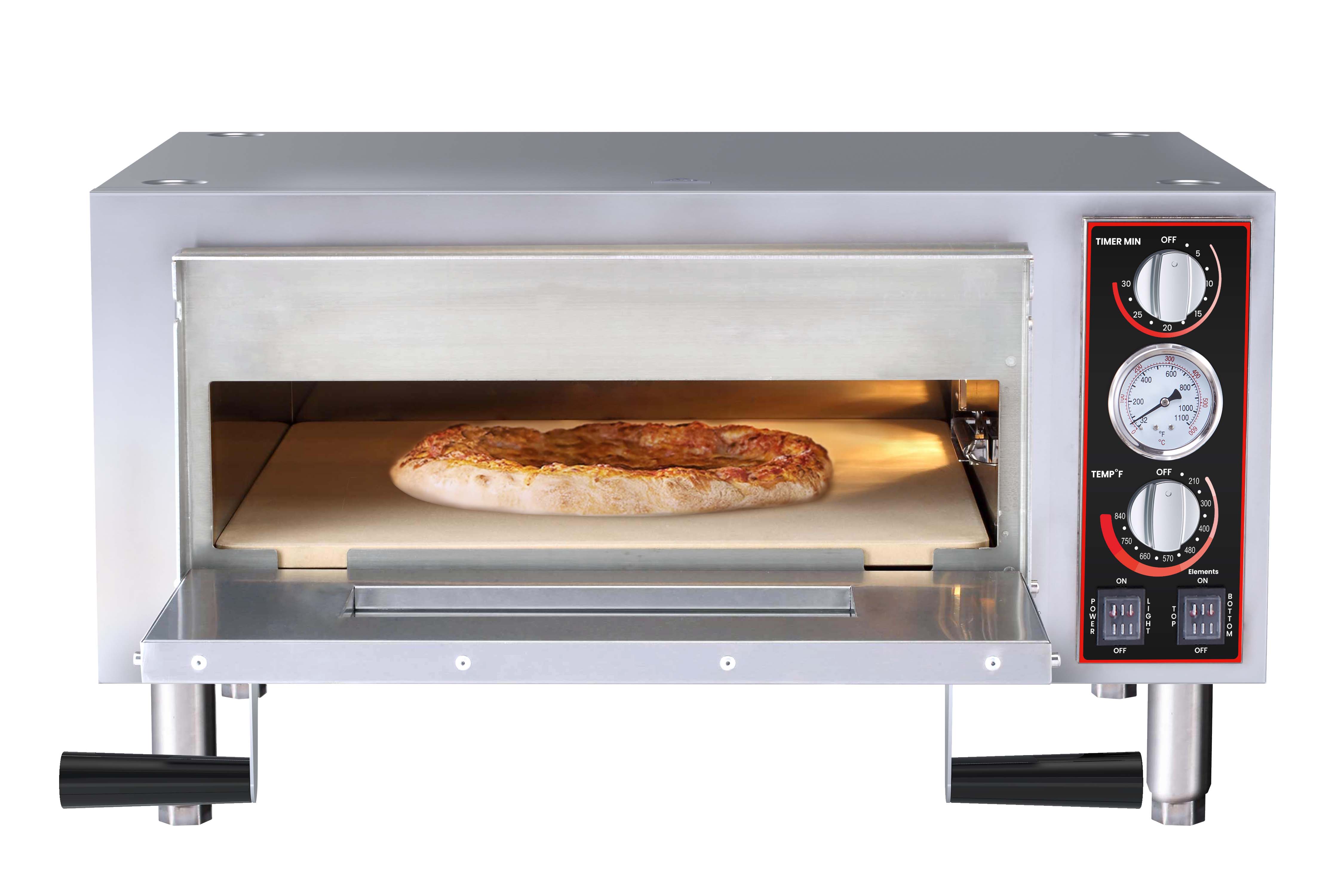 28" Countertop Single Chamber Pizza Oven with 18" Chamber