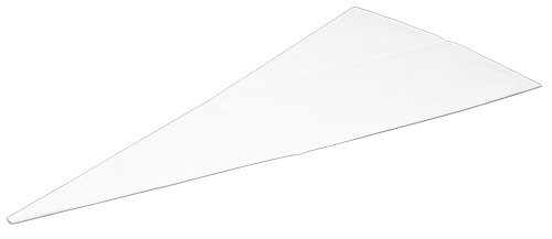 24" Reusable Cotton Pastry Bag with Plastic Coating