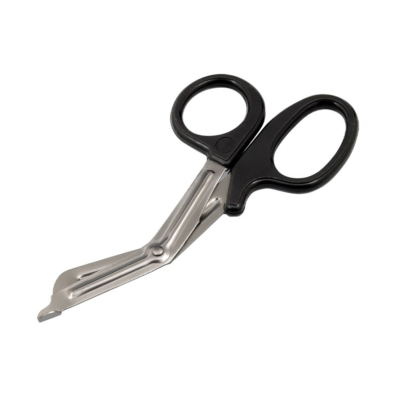Universal Scissors 18cm / 7" with Black Handle (Paramedic Style)