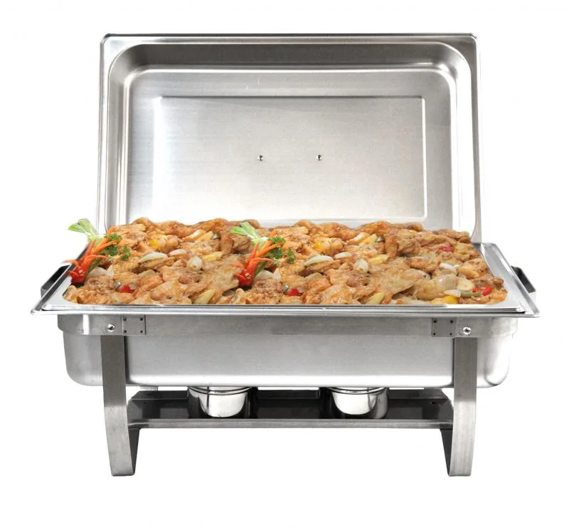 8.5 L / 9 qt Chafing Dish with Foldable Legs