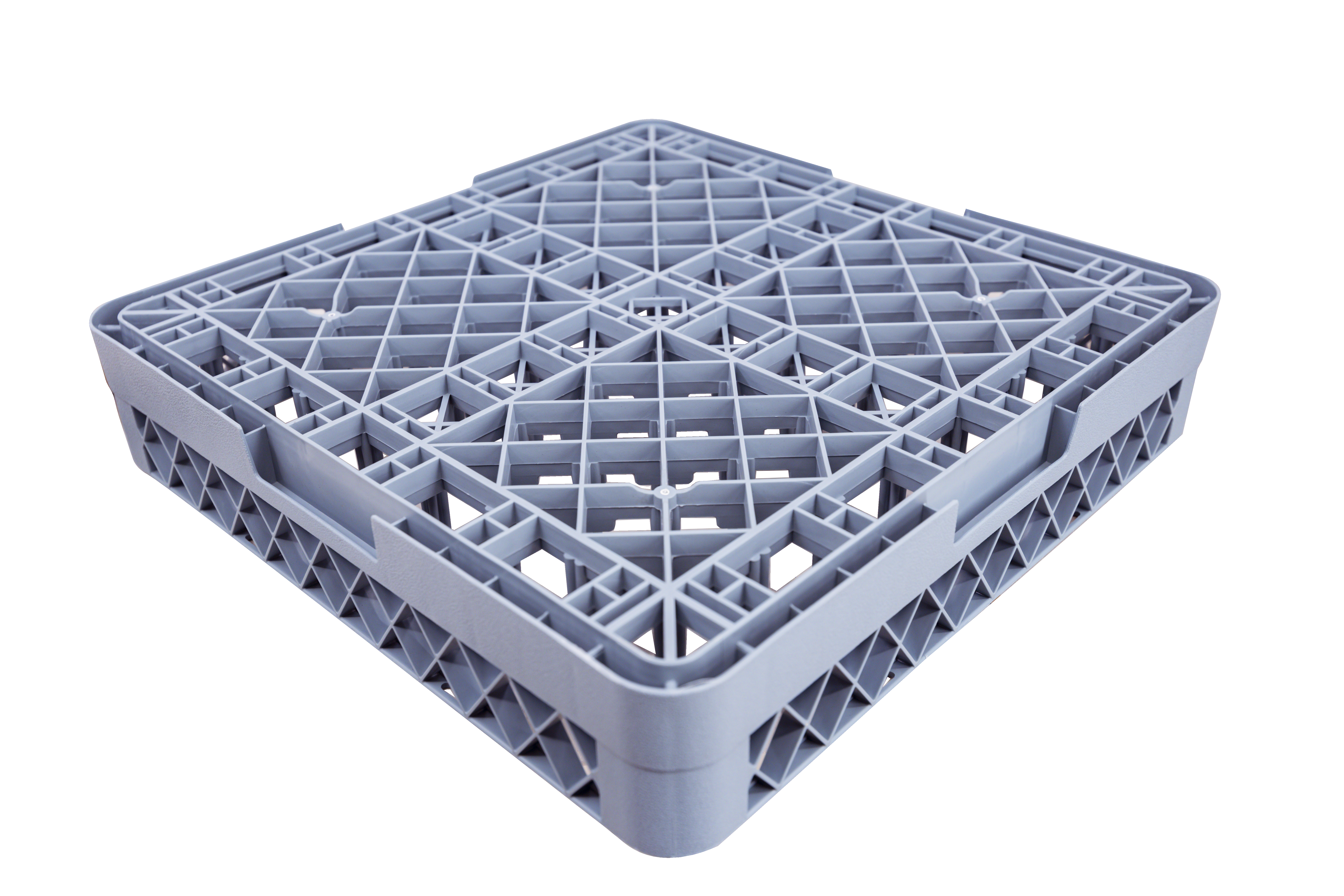 64 Peg Dishwasher Peg Rack Full Size, Gray