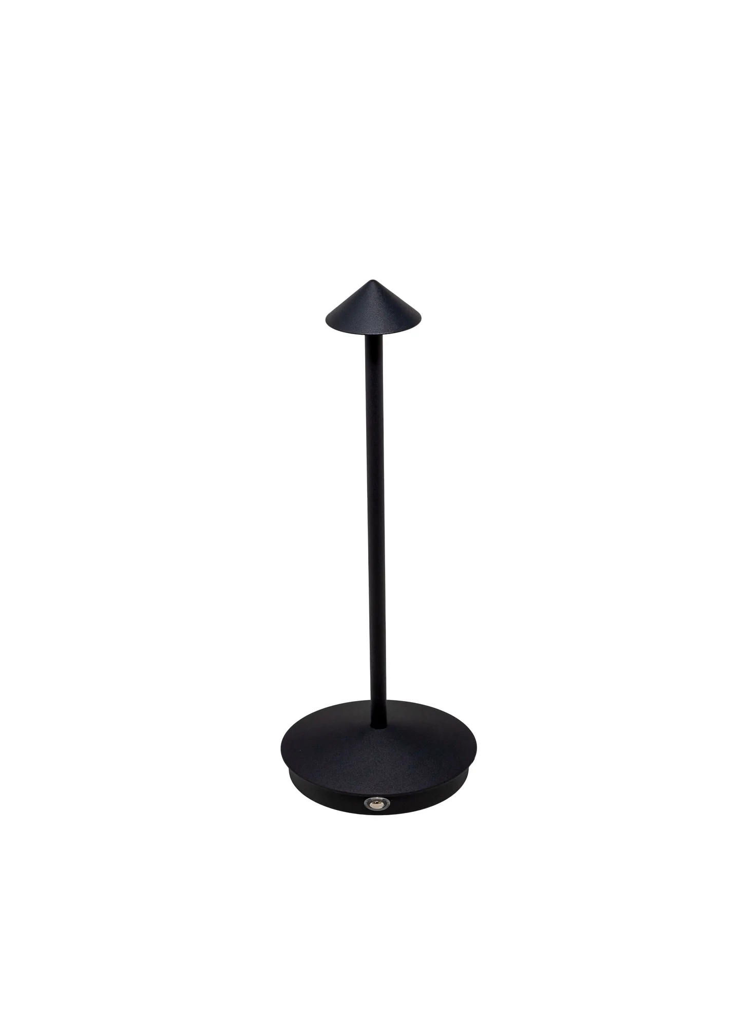 Laurentian Black LED Rechargeable Table Lamp