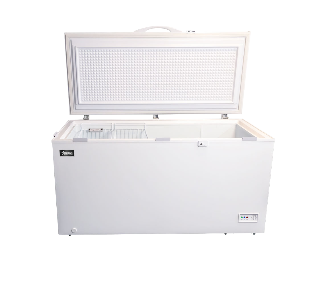 60" One (1) Door Chest Freezer with Solid Flat Top, 15.3 cu.ft. (433 L)