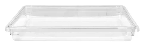 18″ x 26″ x 3.5″ Polycarbonate Clear Rectangular Food Storage Container