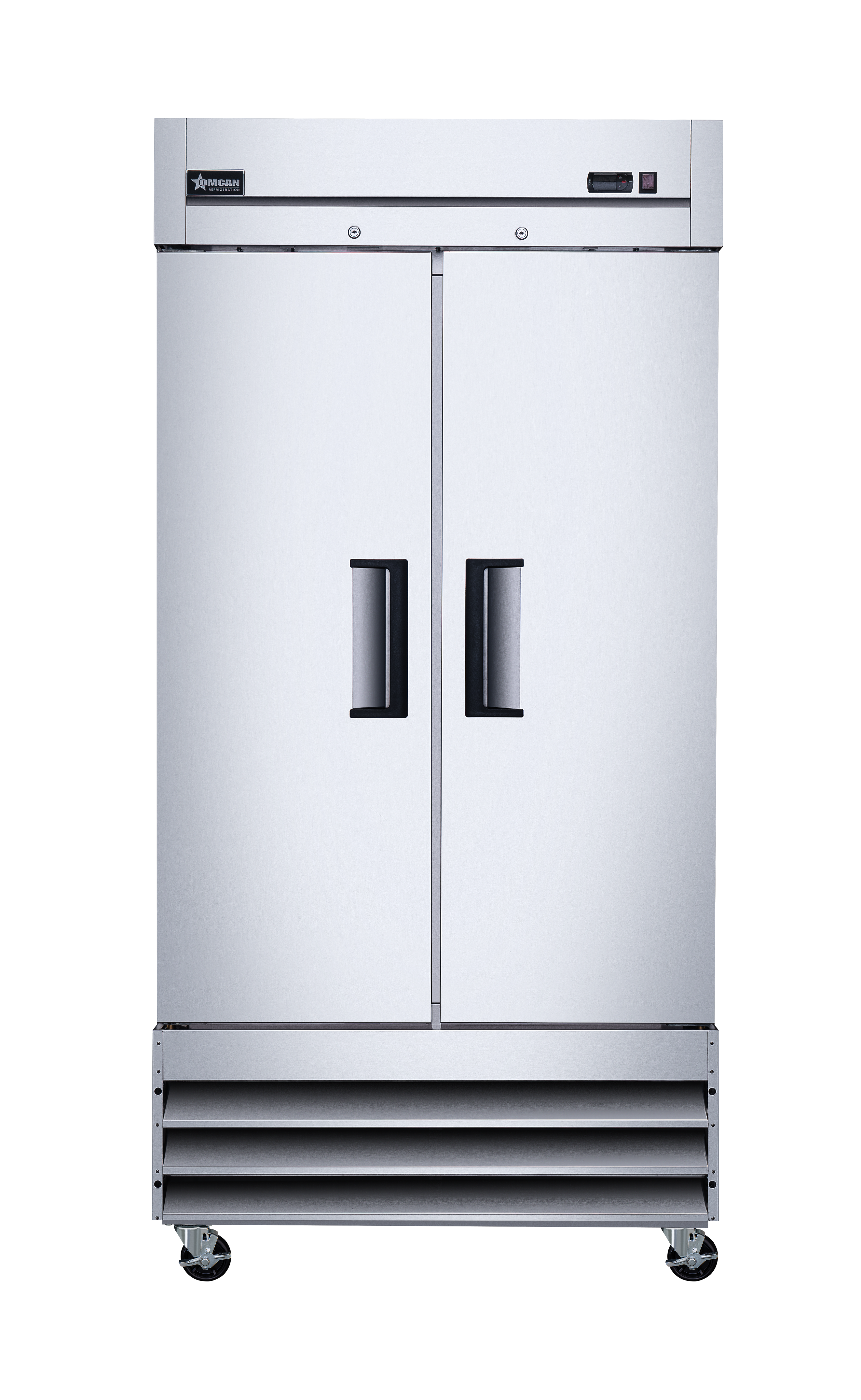 40” Two (2) Door Reach In Refrigerator, 26.5 cu.ft. (750 L), Stainless Steel