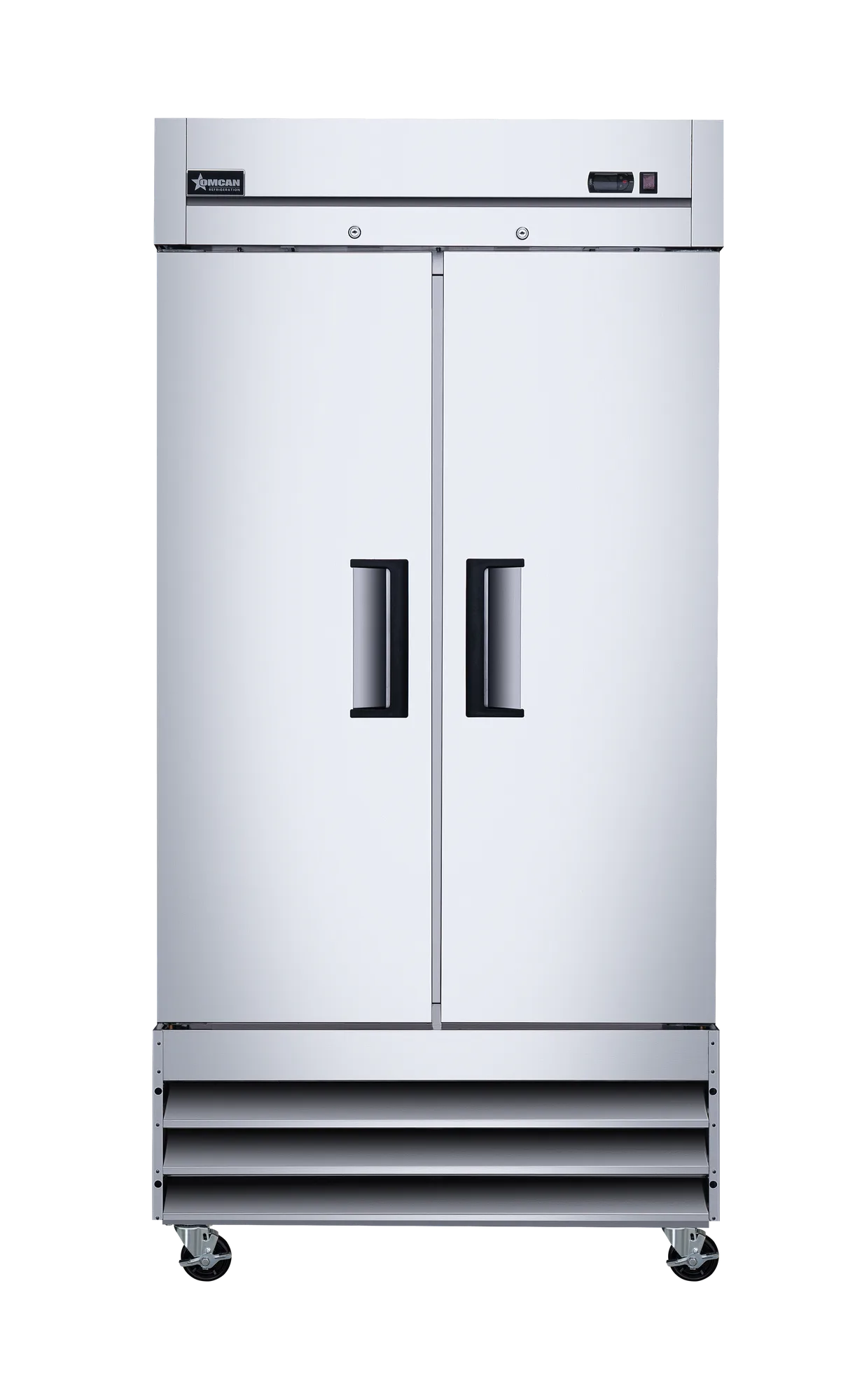 40” Two (2) Door Reach In Refrigerator, 26.5 cu.ft. (750 L), Stainless Steel