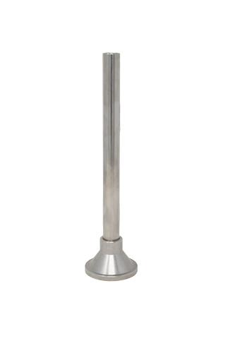 Stainless Steel Spout for Hydraulic Stuffer, Short, 18mm/15mm (Int)
