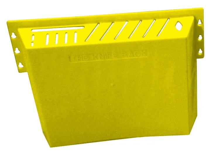 Yellow Plastic Knife Rack