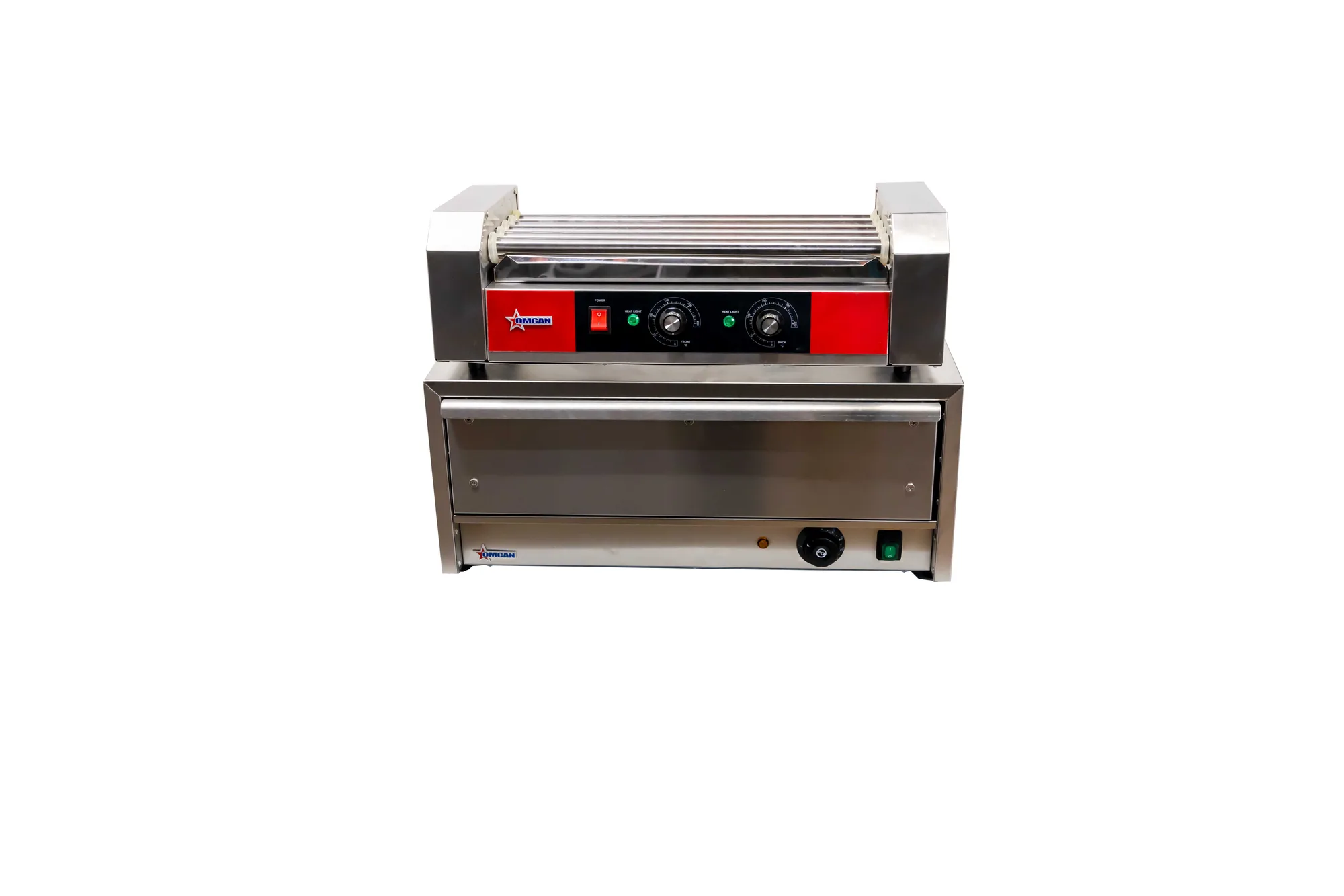 12 Hot Dog Roller Grill with 5 Rollers – 120V, 650W