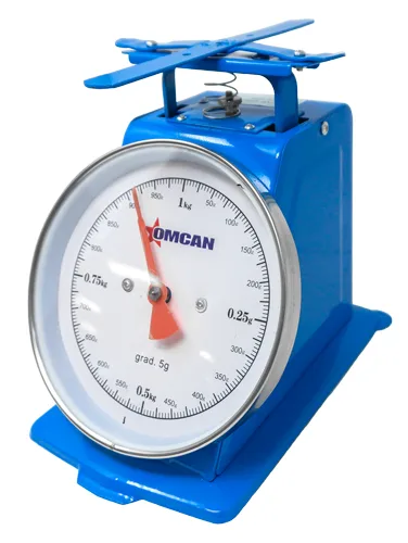 1 Kg. capacity Dial Spring Scale with Stainless Steel Plate