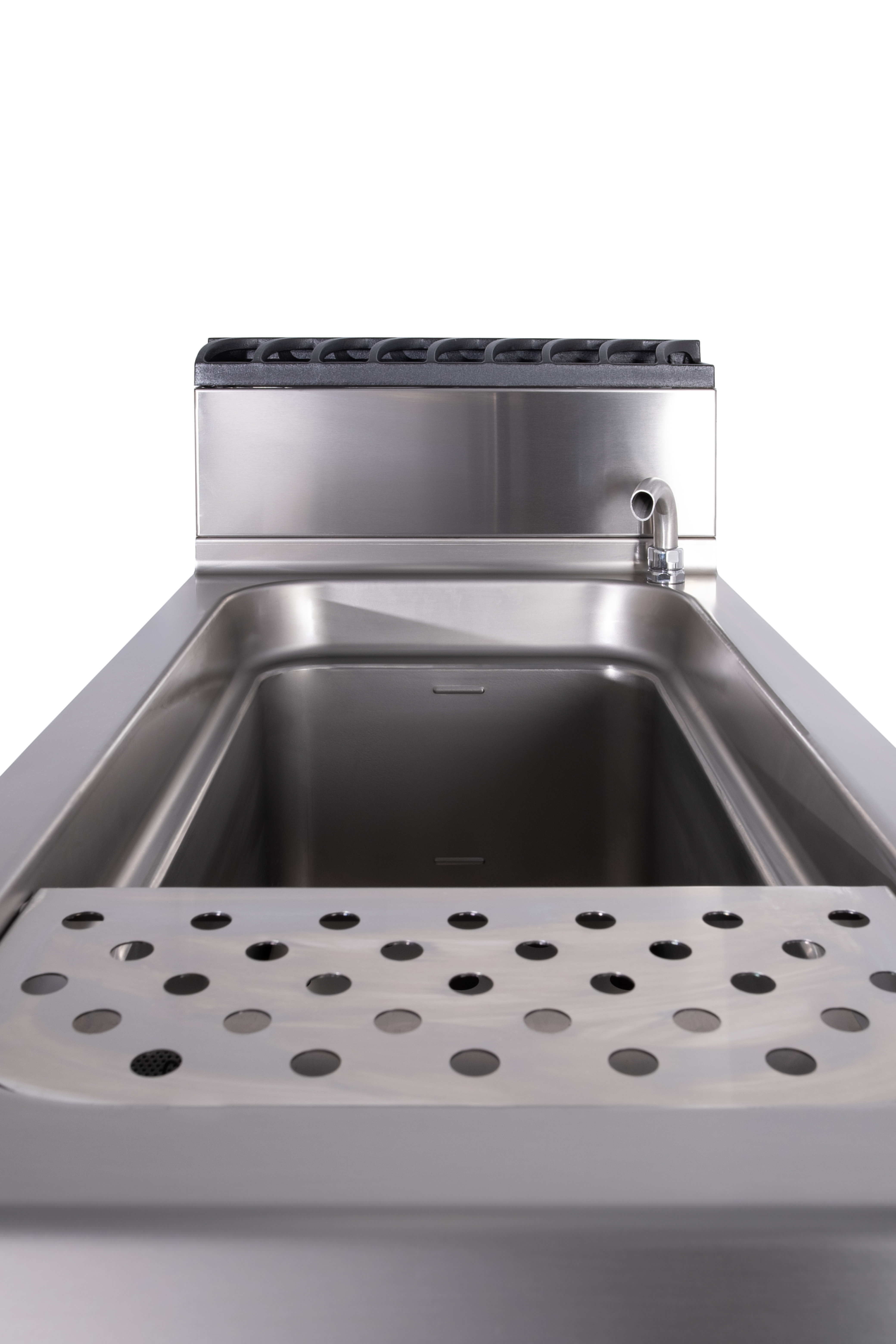 Trento 12 Gallon (45L) Natural Gas Pasta Cooker – 47,500 BTU