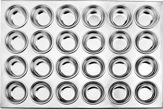 24-Cup Aluminum Muffin Pan