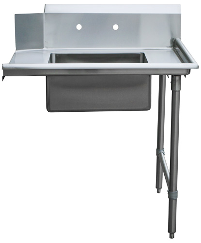 36" Right Side Soiled Dish Table with Sink