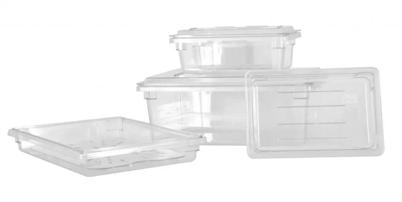 18″ x 26″ x 12″ Polycarbonate Clear Rectangular Food Storage Container