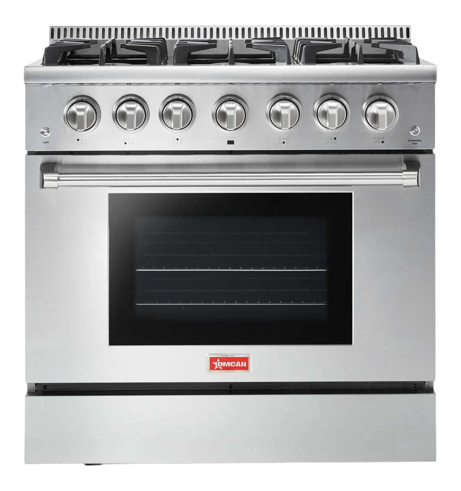 36″ 6-Burner Residential Gas Range - 106,000 BTU/hr – Natural Gas