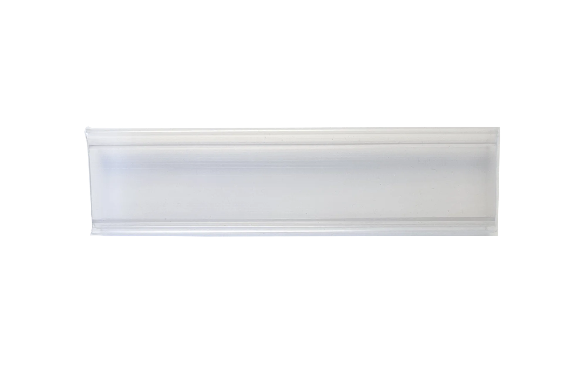 Clear Label Holder 6" x 1.25"