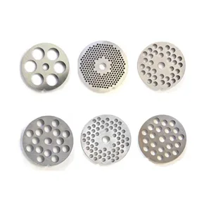 European Style #22 stainless steel plate, hubless, 18mm (3/4″) – one notch/ round