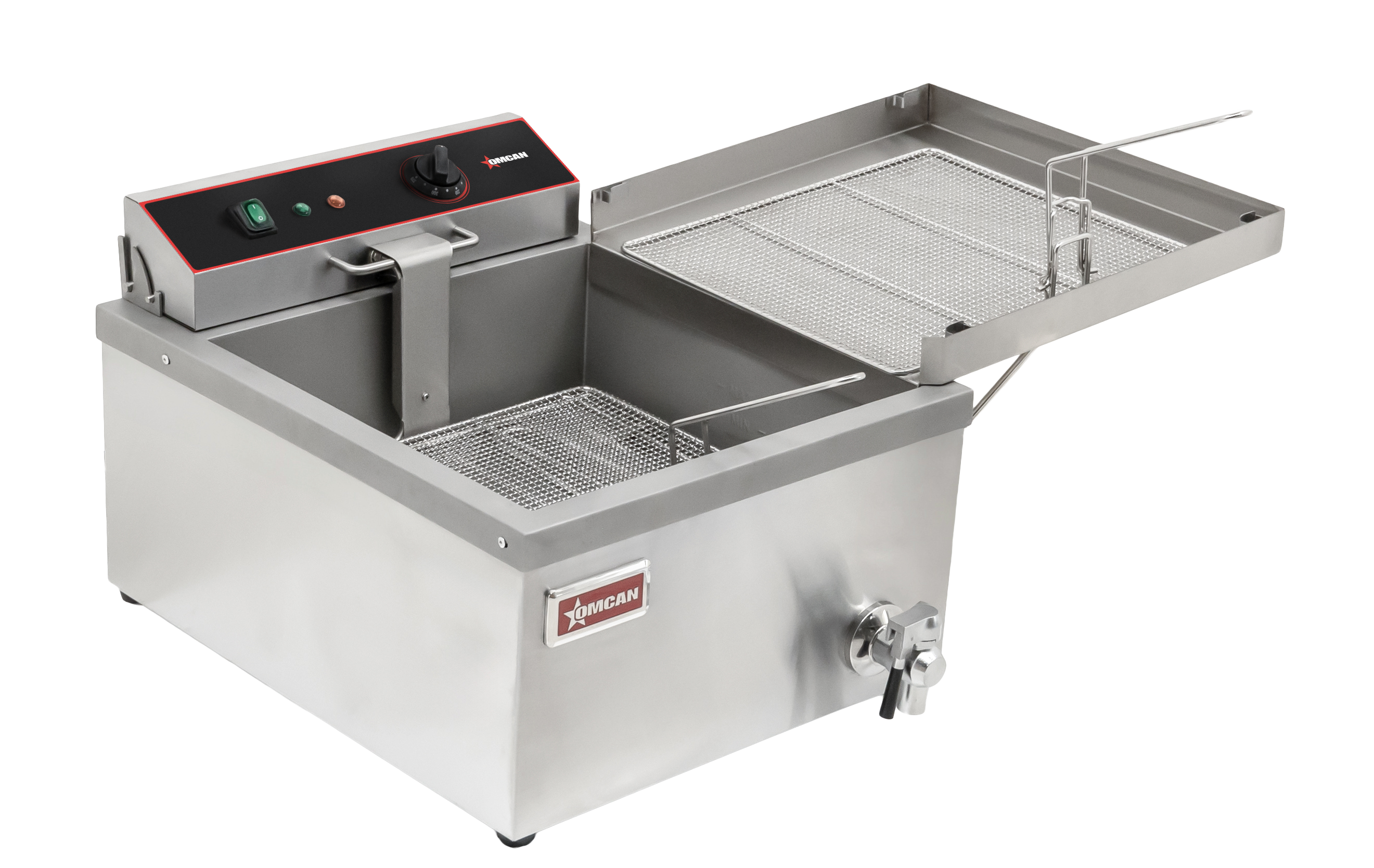25 lbs. (3 Gal) Oil Capacity Countertop Electric Fryer – 120V, 1Ph, 1700W